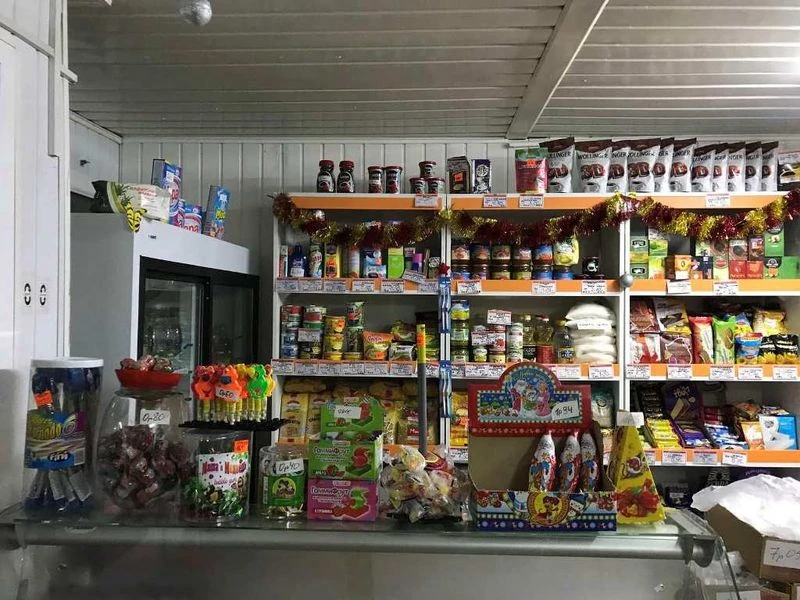 Продуктовый магазин в спальном районе